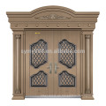 Nuevo Diseño Decorativo Arch Arriba frontal Exterior Castle steel Diseño de puerta